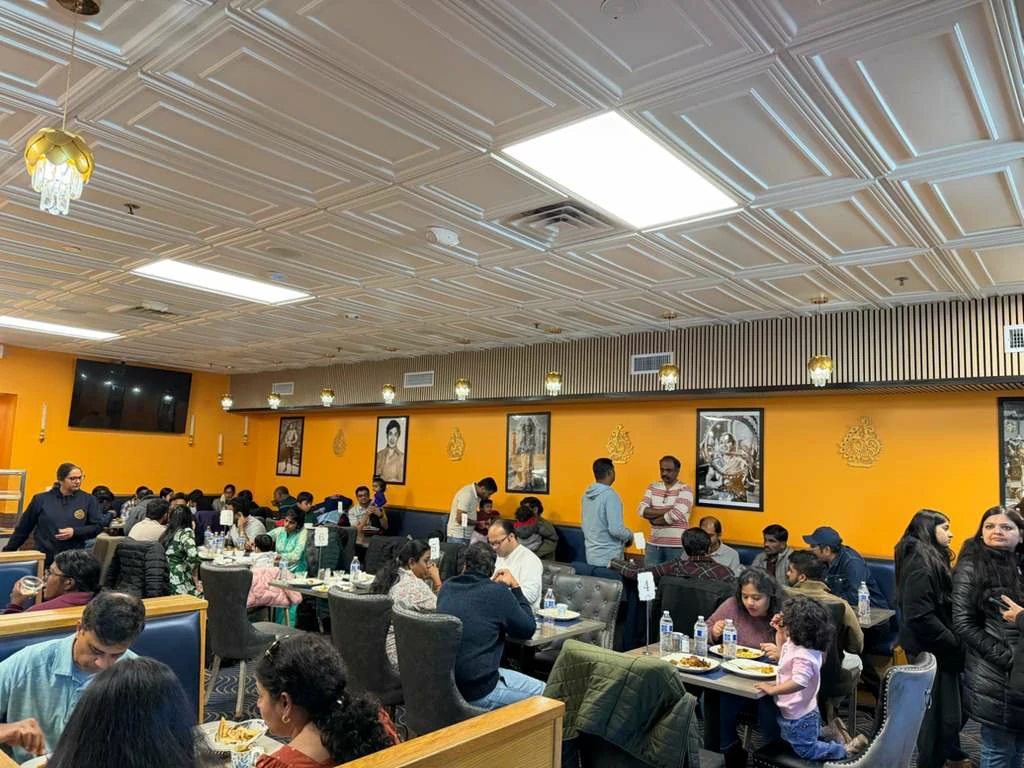 Warm dining experience at AHA Indian Cuisine